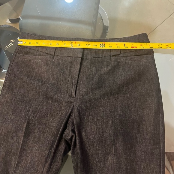 Dalia Collection- Fit & Flare Denim Pants size 14 - Picture 7 of 9